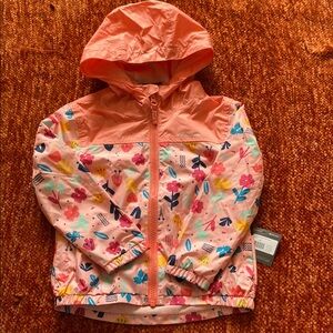 Floral Hooded Jacket for Kids